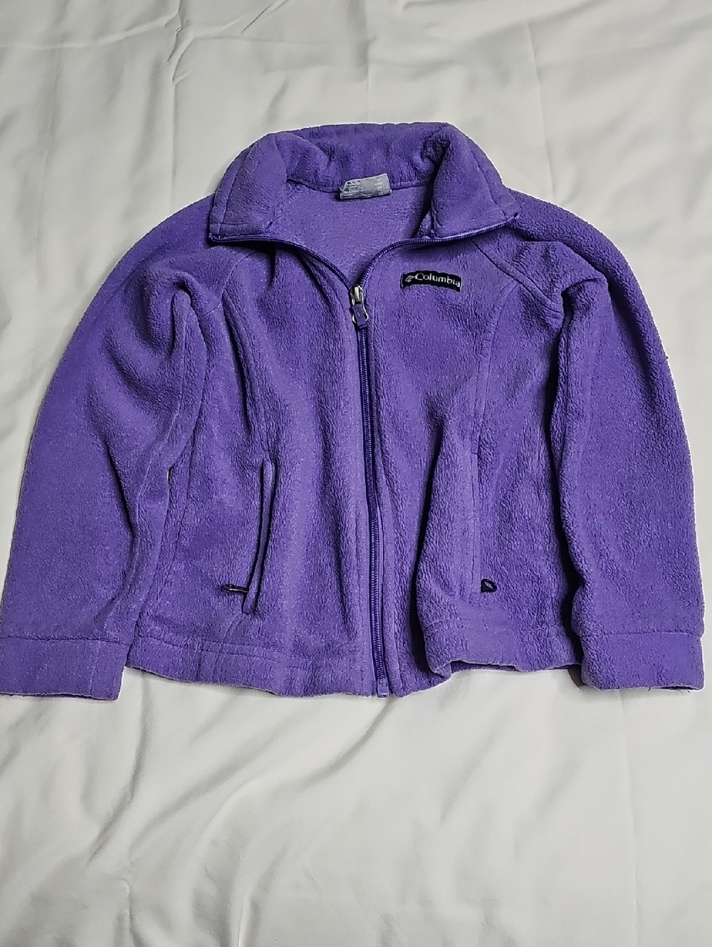 Columbia Lavender Full-Zip Fleece Jacket - Picture 5 of 5
